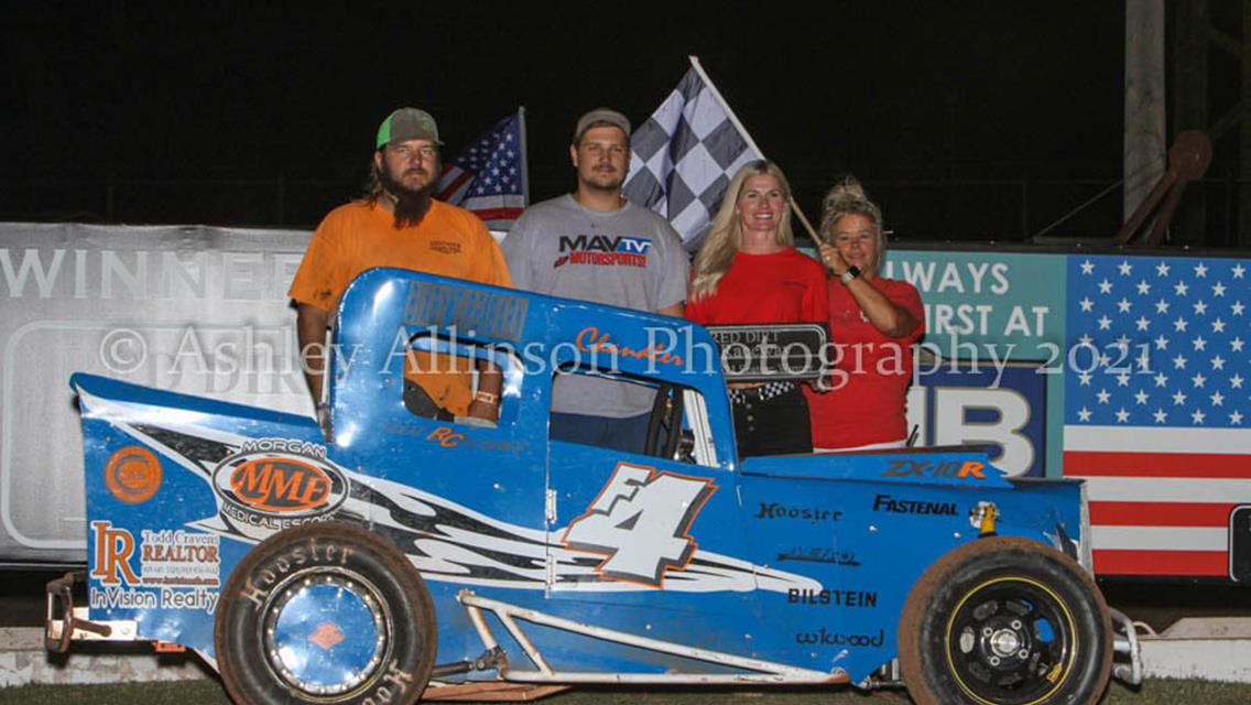Chandler Foltz Continues NOW600 Sooner State Dwarf Car Dominance with Red Dirt Raceway Win
