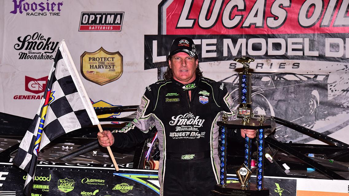 Bloomquist Blisters Field in First Ever Visit to Attica Raceway Park