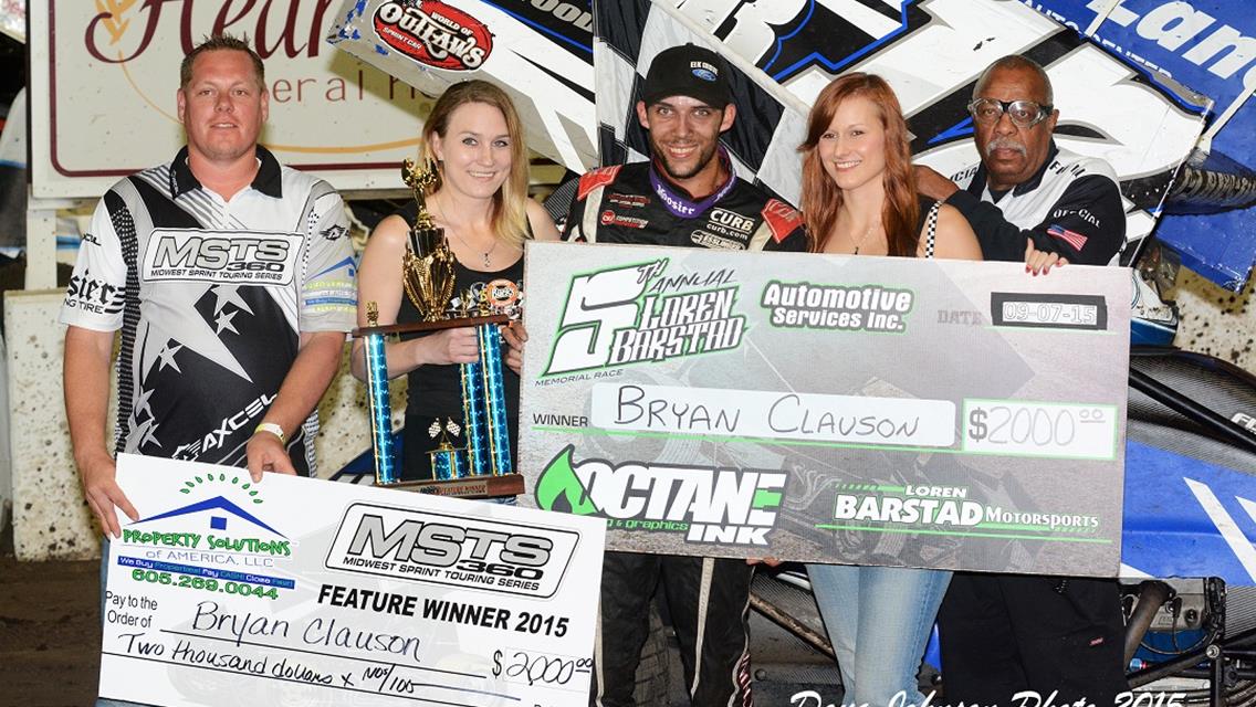 MWR/Bryan Clauson – Grabbing a Win at Huset’s!