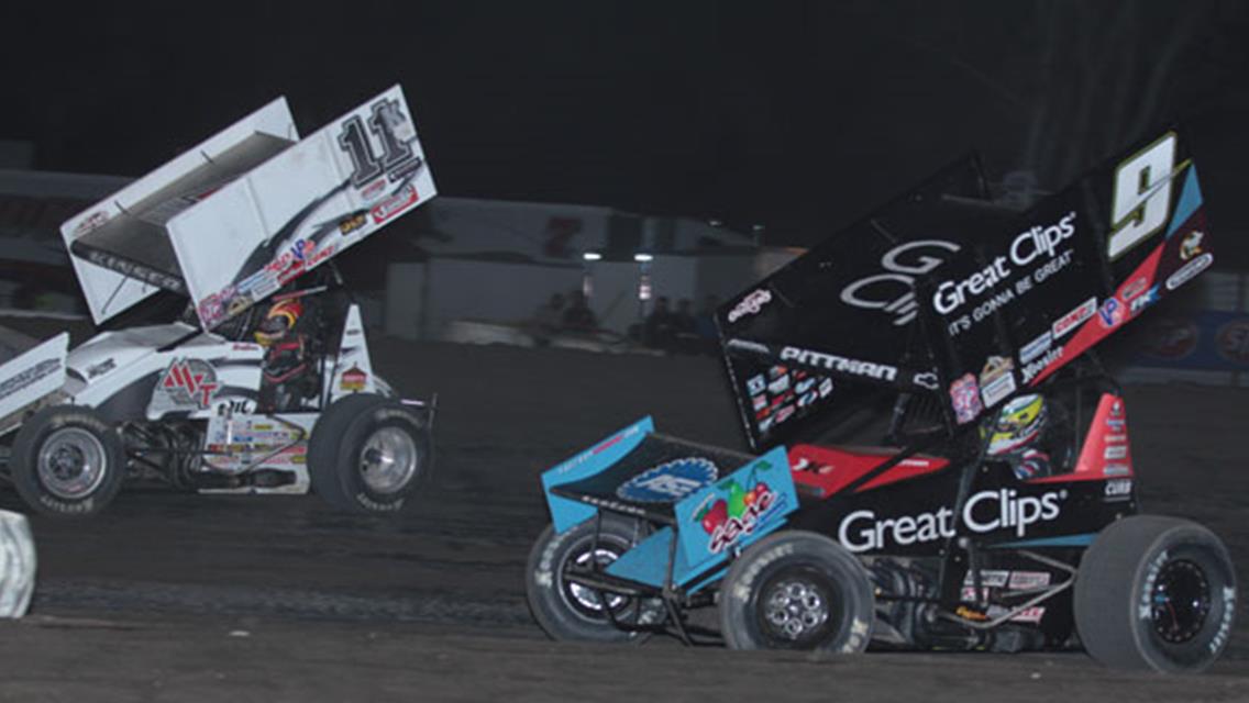 Kraig Kinser and Daryn Pittman