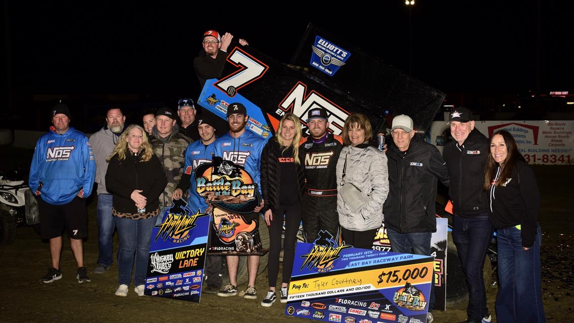 SUNSHINE'S STATE: Tyler Courtney Tops Tremendous "Battle at the Bay" Finale for First High Limit Win