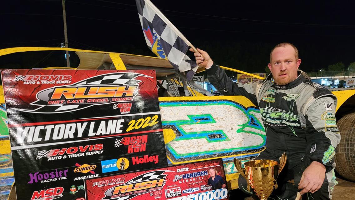 JEREMY WONDERLING STEALS $10,000 &quot;BILL HENDREN MEMORIAL&quot; PRESENTED BY FK ROD ENDS AWAY FROM PITTSBURGH STANDOUT KYLE LUKON FOR HIS 4TH STRAIGHT HOVIS