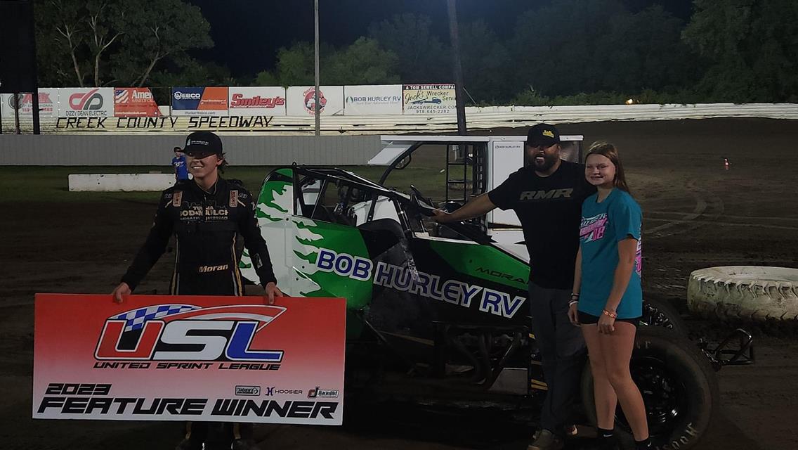 Rees Moran Masters United Sprint League at Creek County Speedway!