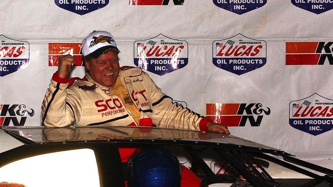 Rick Aukland Takes Lucas Oil Late Model Dirt Series Opening Night Win at East Bay Winternationals