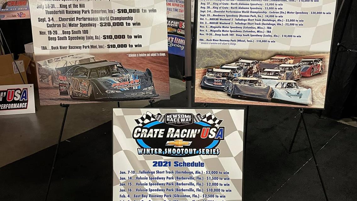 Crate Racin' USA Announces 2021 Late Model Schedules