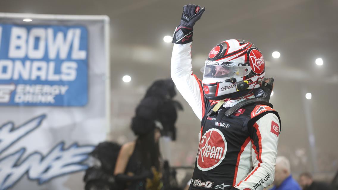 Christopher Bell Back On Top Of The O'Reilly Auto Parts Invitational Race of Champions