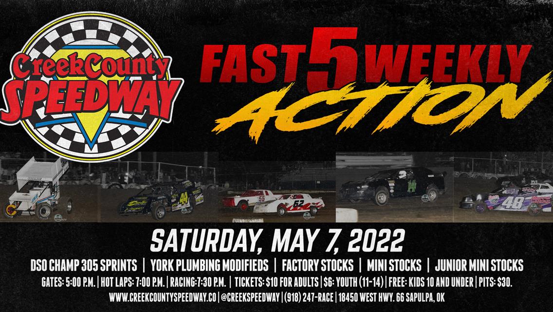 Event Info >> Saturday, May 7, 2022