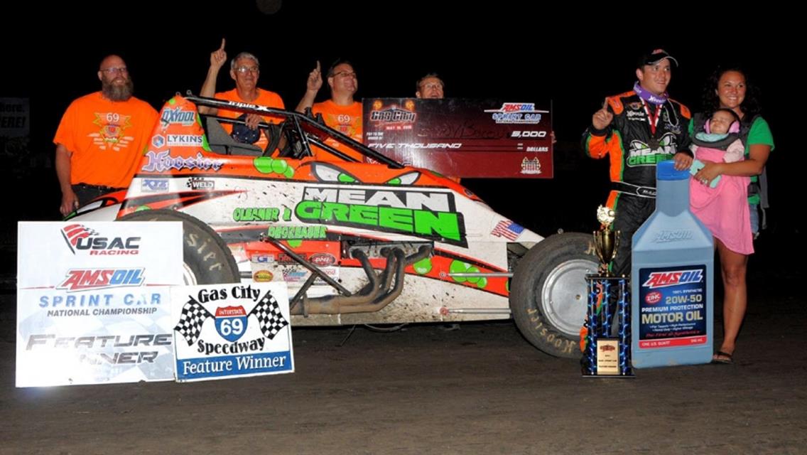 Bacon Keeps Meseraull at Bay for Gas City Score