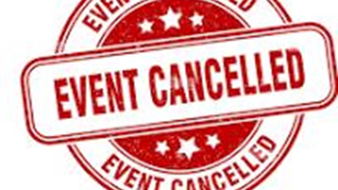 Saturday's modified event canceled due to weather Forecast