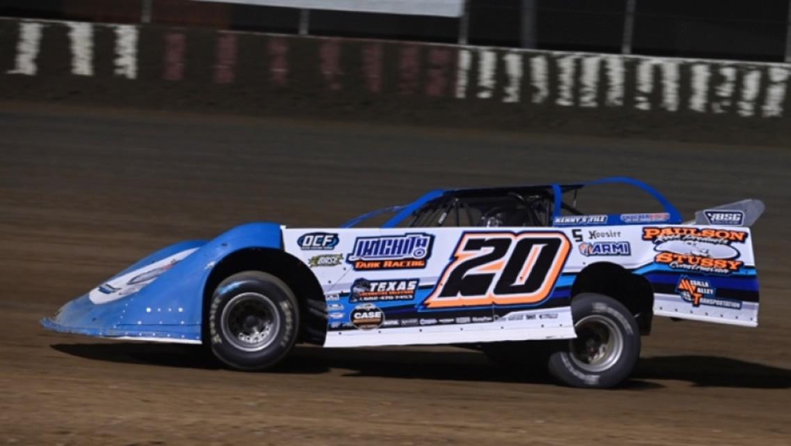 Clay County Fair Speedway (Spencer, IA) – Repairable Vehicles.com Tri-State Series – Battle of the Blue Ribbon – September 13th, 2022. (Jamie Borkowski photo)