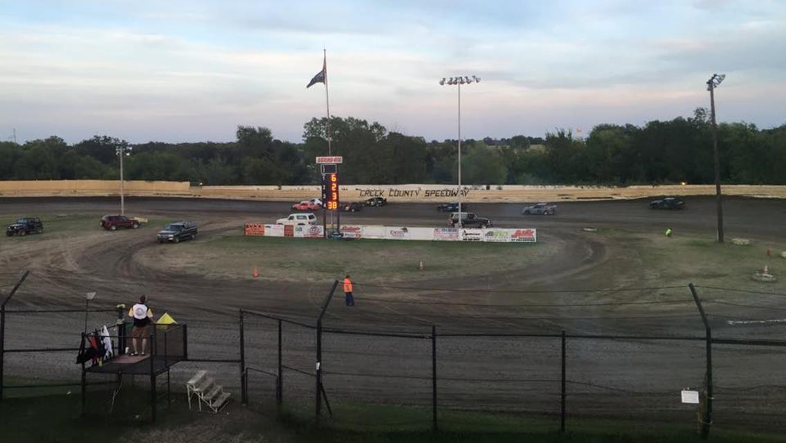 Live Results - 9/5/2015 at Creek County Speedway