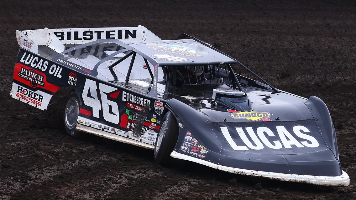 Fairbury Speedway (Fairbury, IL)  – Lucas Oil Late Model Dirt Series – Spring Shootout  – May 13th, 2023. (Josh James Artwork)