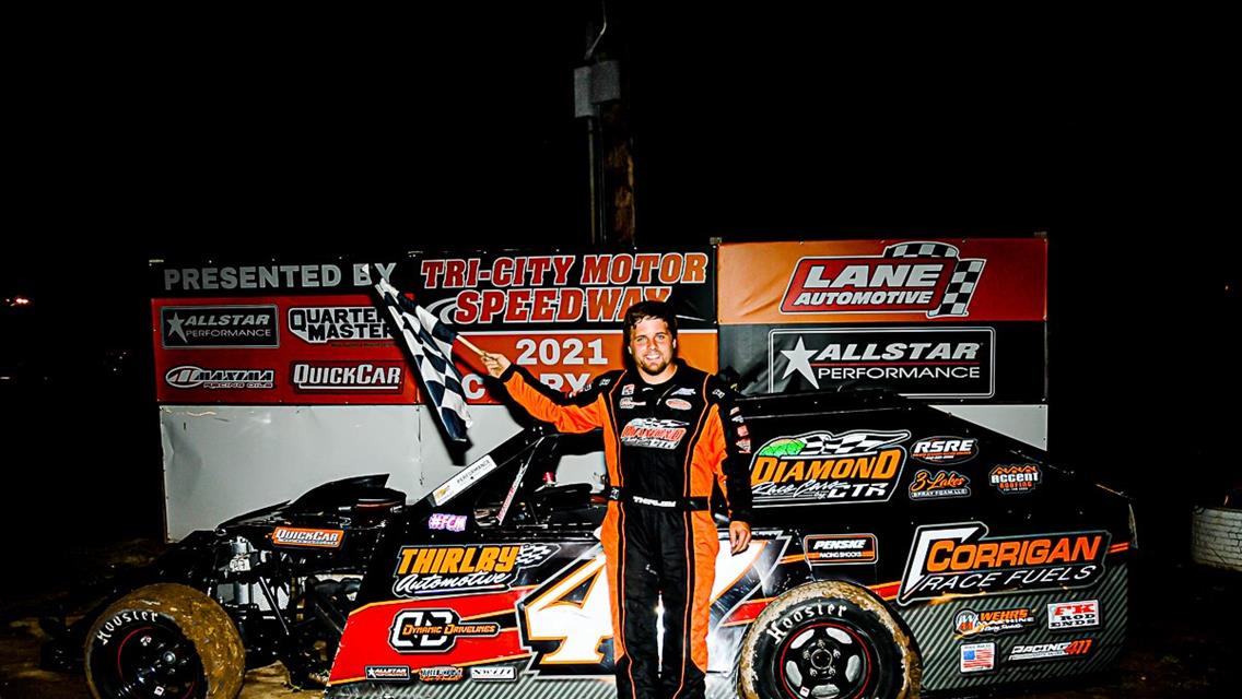 Thirlby and Jenema Win Big at Tri-City Motor Speedway