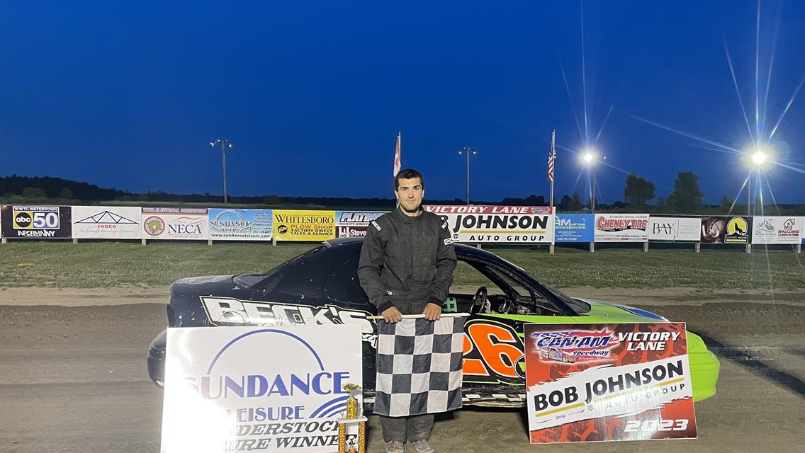 Billy Dunn Finds Victory Lane For A Second Time In Three Weeks at Can-Am