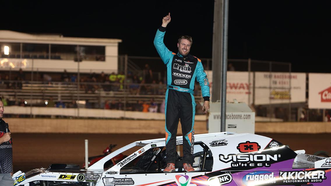 Alvarado claims season opener, along with Opheim, Reimers, Smith, and Clem