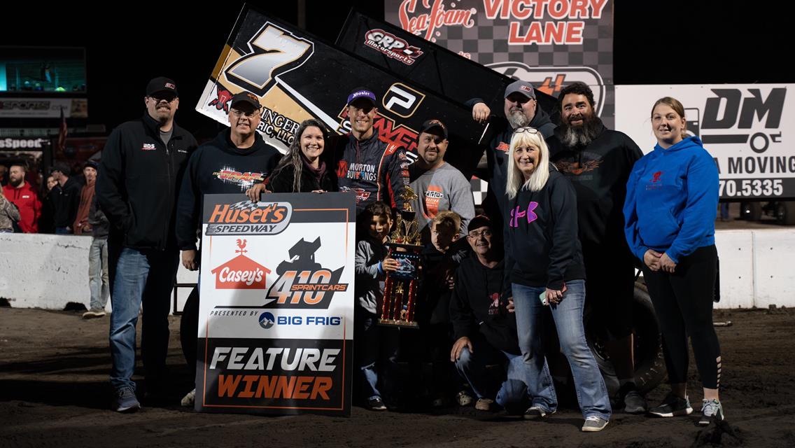 Henderson, Prouty and Lambertz Triumphant at Huset’s Speedway