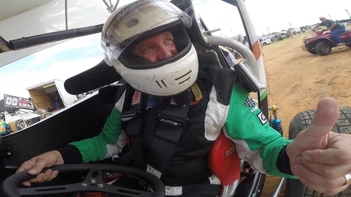 Bud Hanna finishes 12th in A-Main