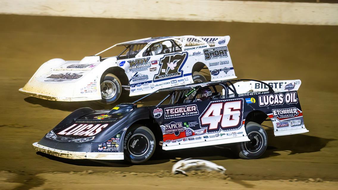 Portsmouth Raceway Park (Portsmouth, OH) – Lucas Oil Late Model Dirt Series – Dirt Track World Championship – October 14th-15th, 2022. (Heath Lawson photo)