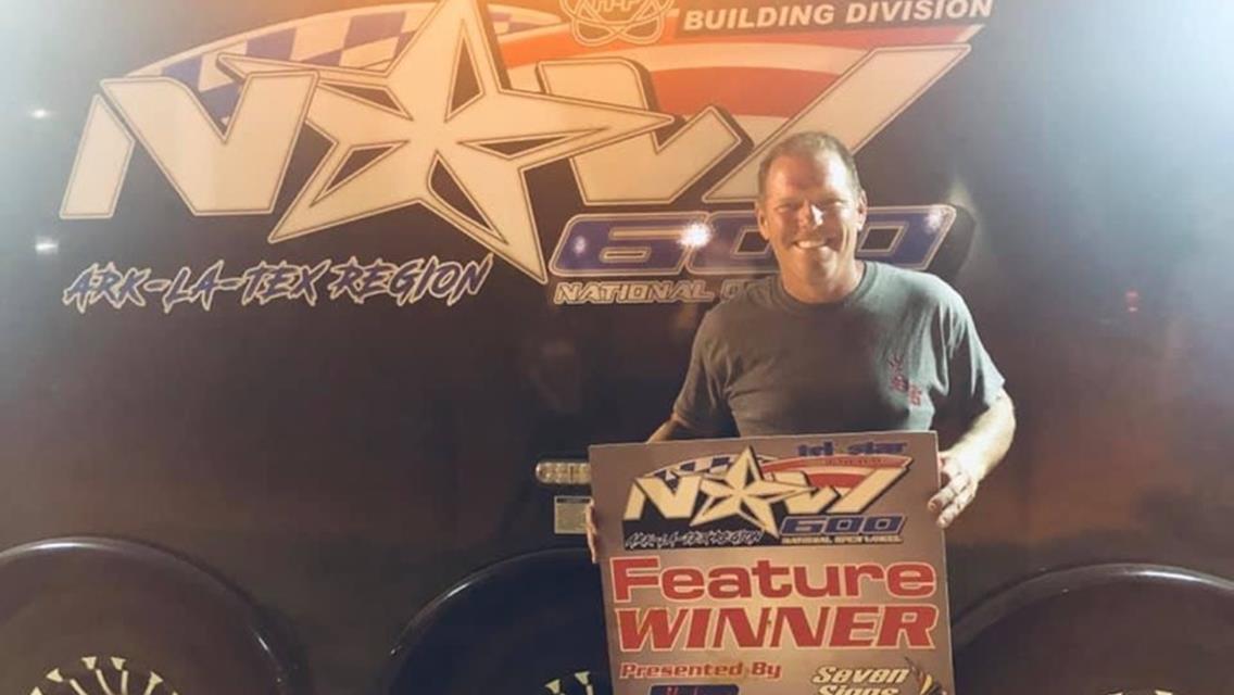 Walling on Top With NOW600 Ark-La-Tex At Chatham Speedway