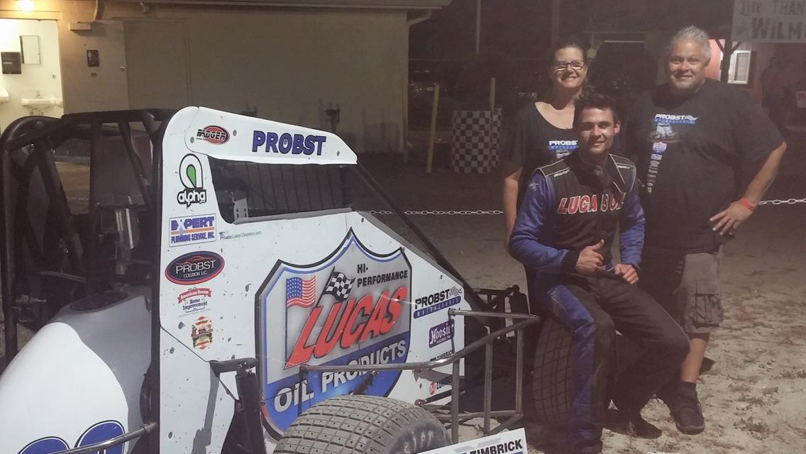 "Probst knocks down first career Badger win at Wilmot Raceway”