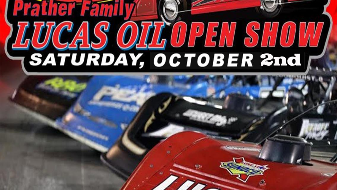 Lucas Oil Open Show Up Next!