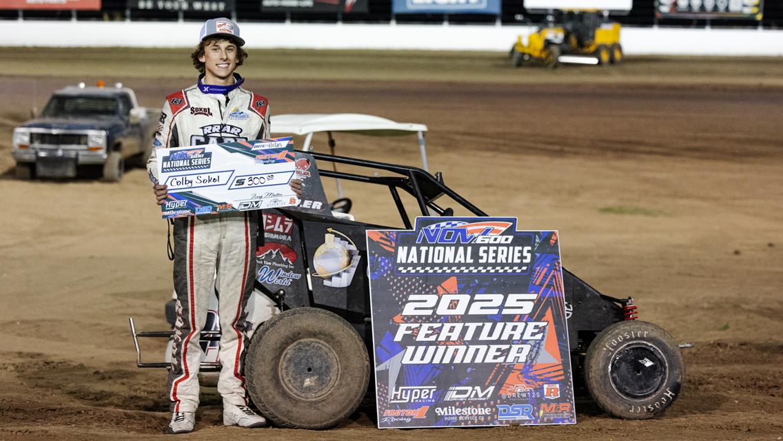 Sokol, Reese, Shaid, and Pittman Score at Dodge City Raceway Park with the NOW600 National Series on Friday!