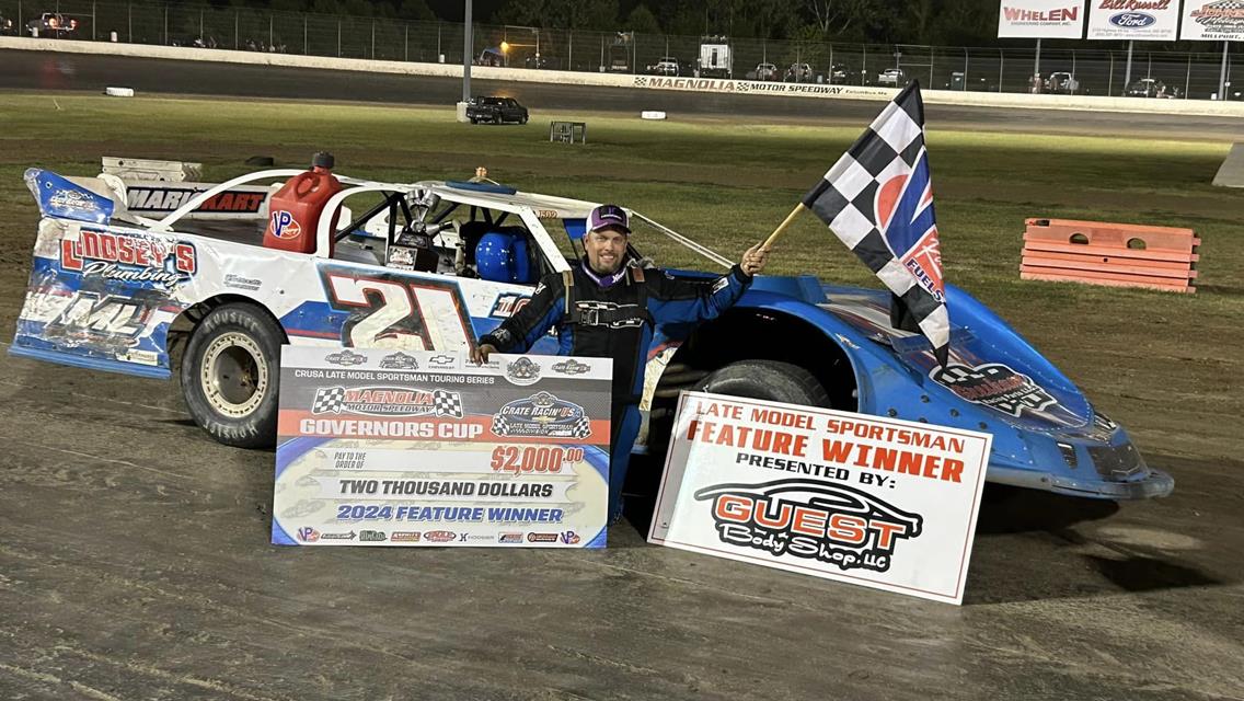 Magnolia Motor Speedway (Columbus, MS) – Crate Racin' USA – Governor's Cup – July 12th-13th, 2024.