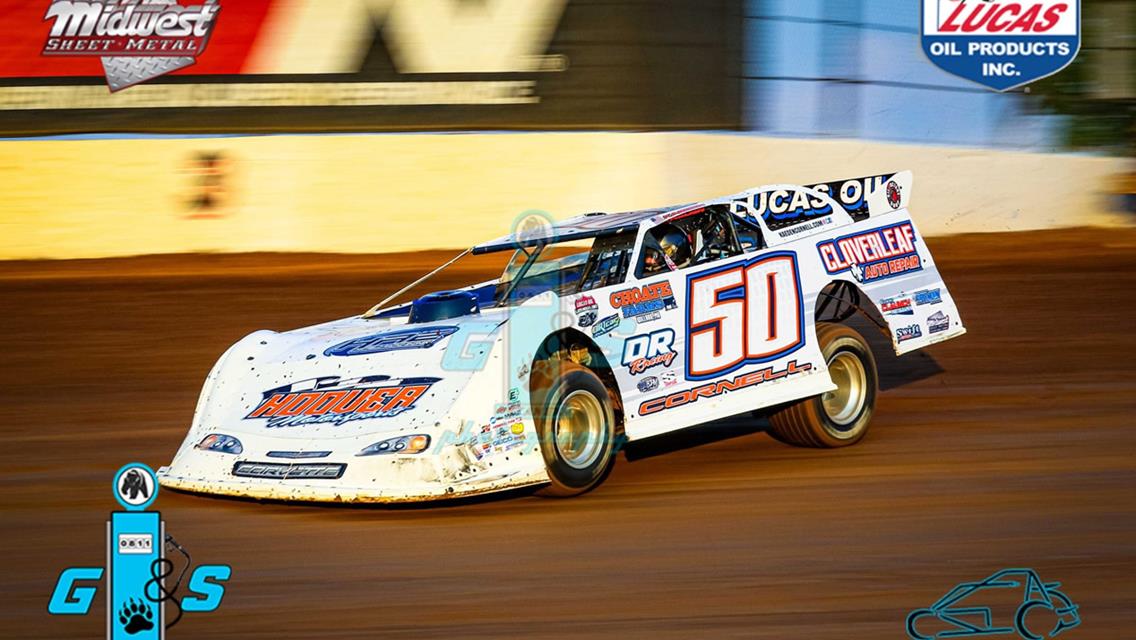 Bad luck continues for Kaeden Cornell at Legit Speedway Park