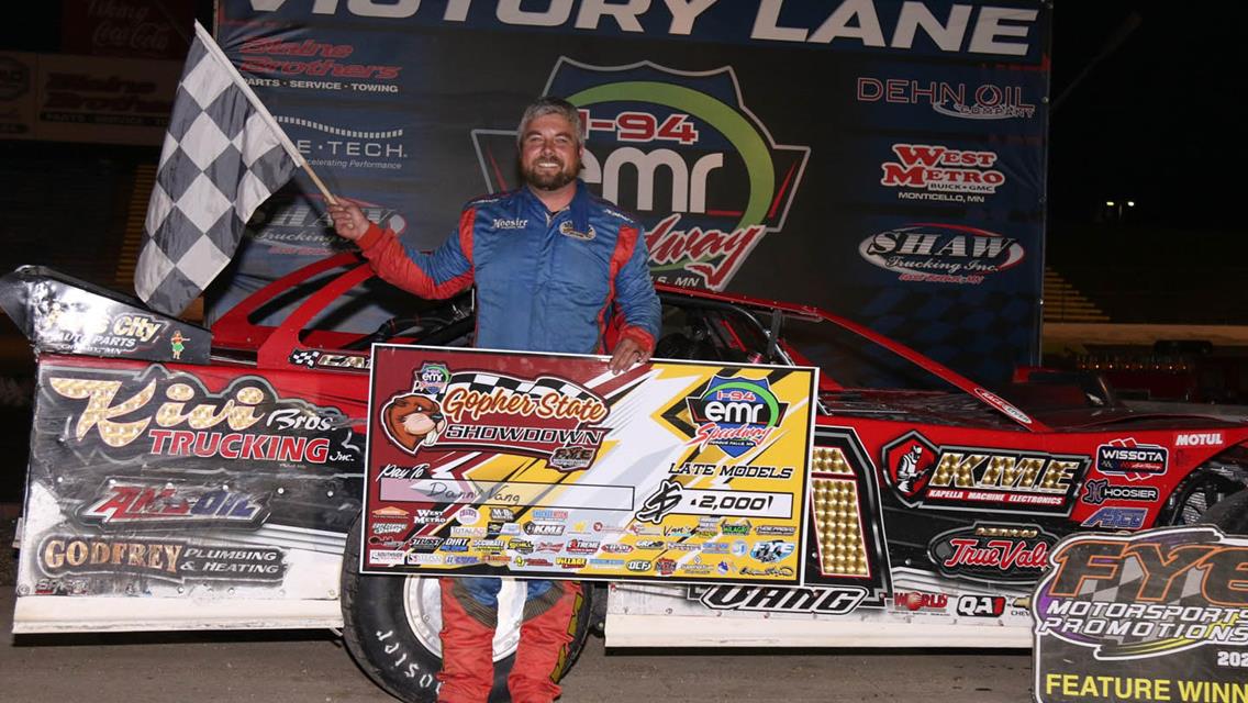 Ebert, Vang Grab Gopher State Showdown Wins at I-94 EMR Speedway