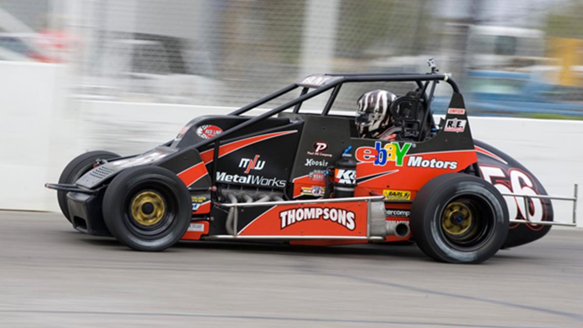 TONY HUNT LEADS USAC WESTERN CLASSIC SPRINTS TO STOCKTON