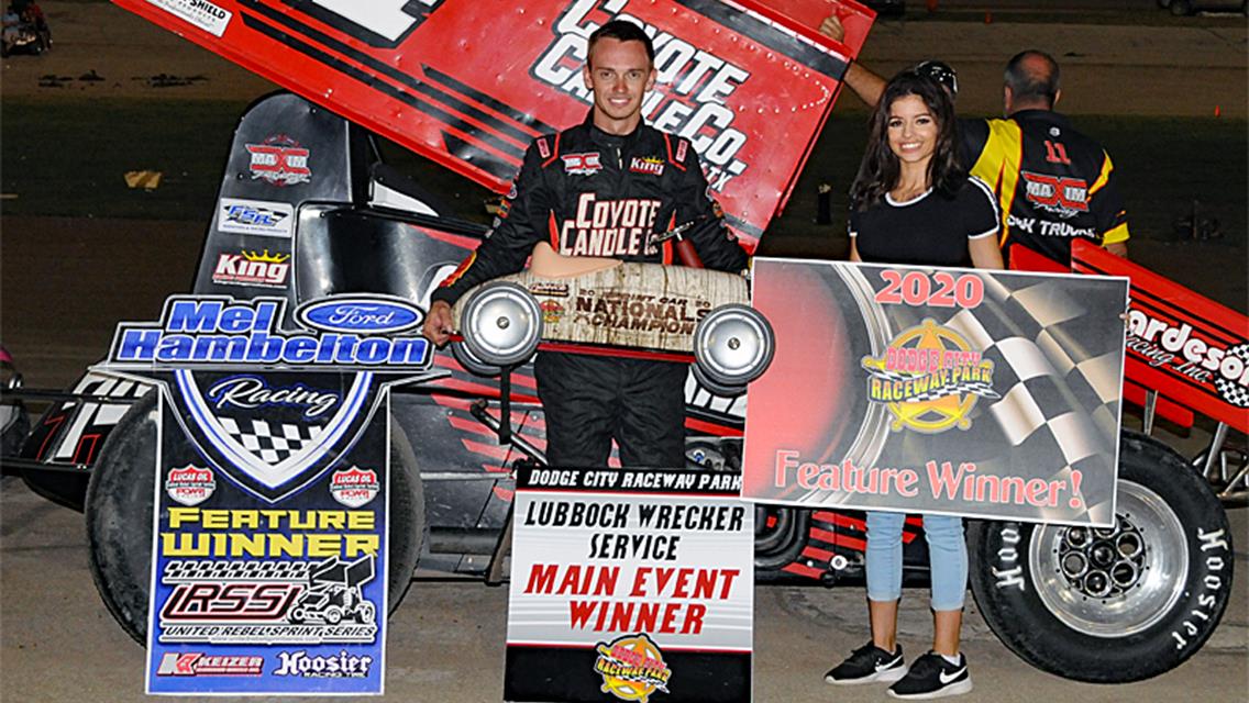 Jake Bubak Becomes First Repeat Sprint Car Nationals Champion at Dodge City Raceway Park