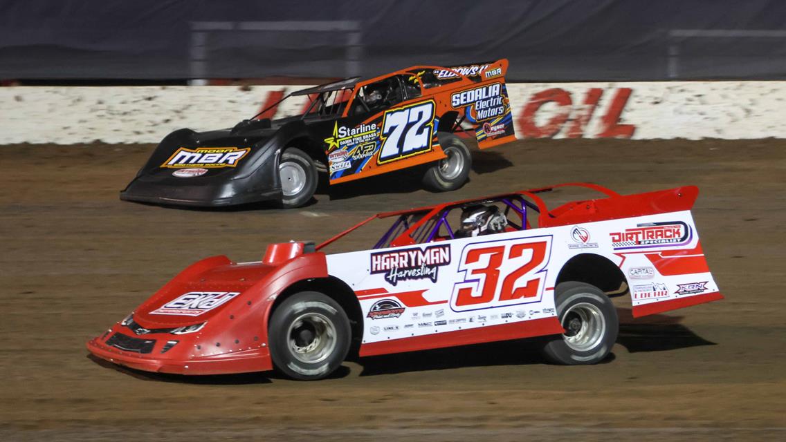 Morton scores in both Late Model, B-Mod features to headline Lucas Oil Speedway weekly program