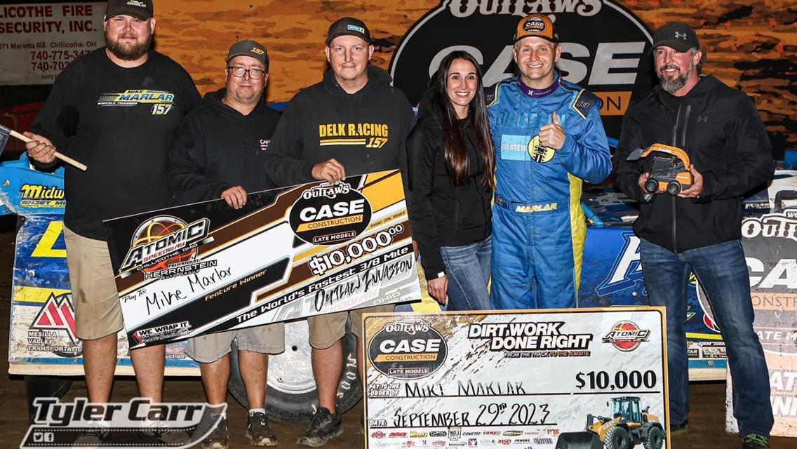 Atomic Speedway (Alma, OH) – World of Outlaws Case Late Model Series – Outlaw Invasion – September 29th-30th, 2023. (Tyler Carr photo)