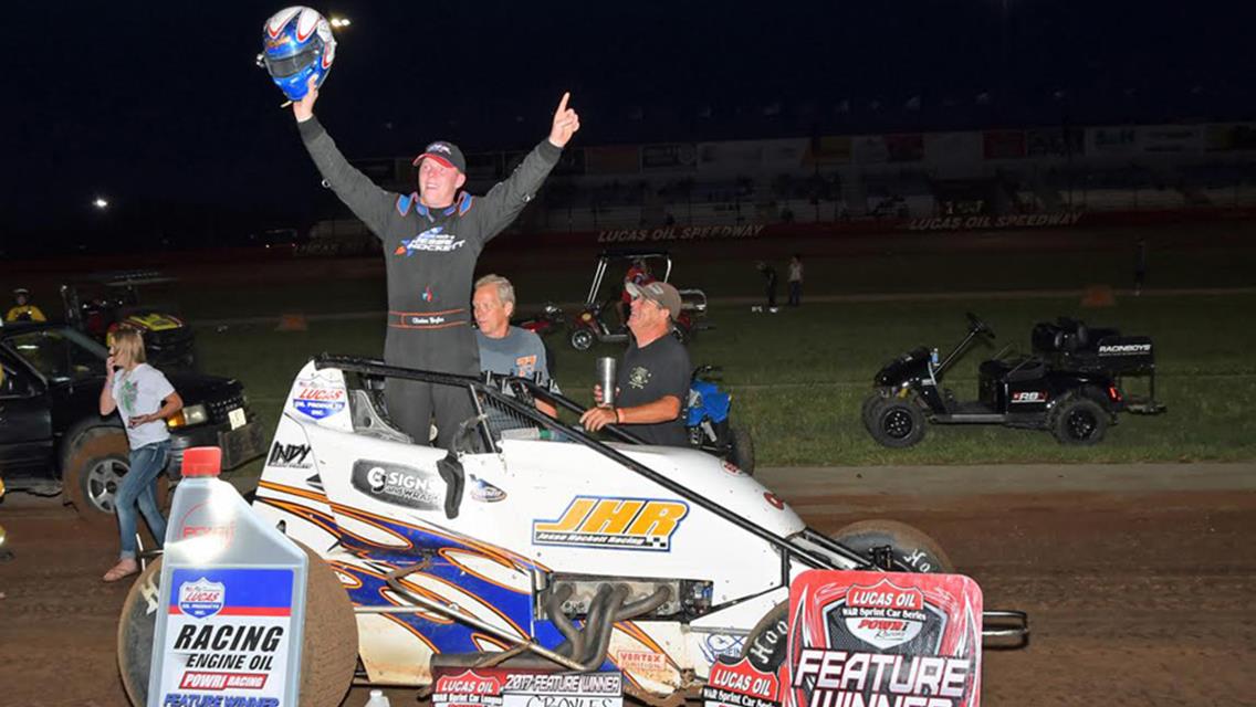 Boyles triumphs at Lucas Oil Speedway