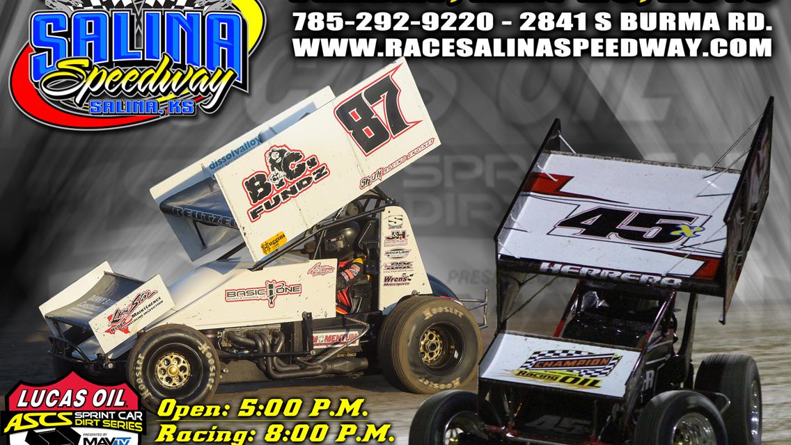 ASCS National Tour Returning to Salina Speedway May 29