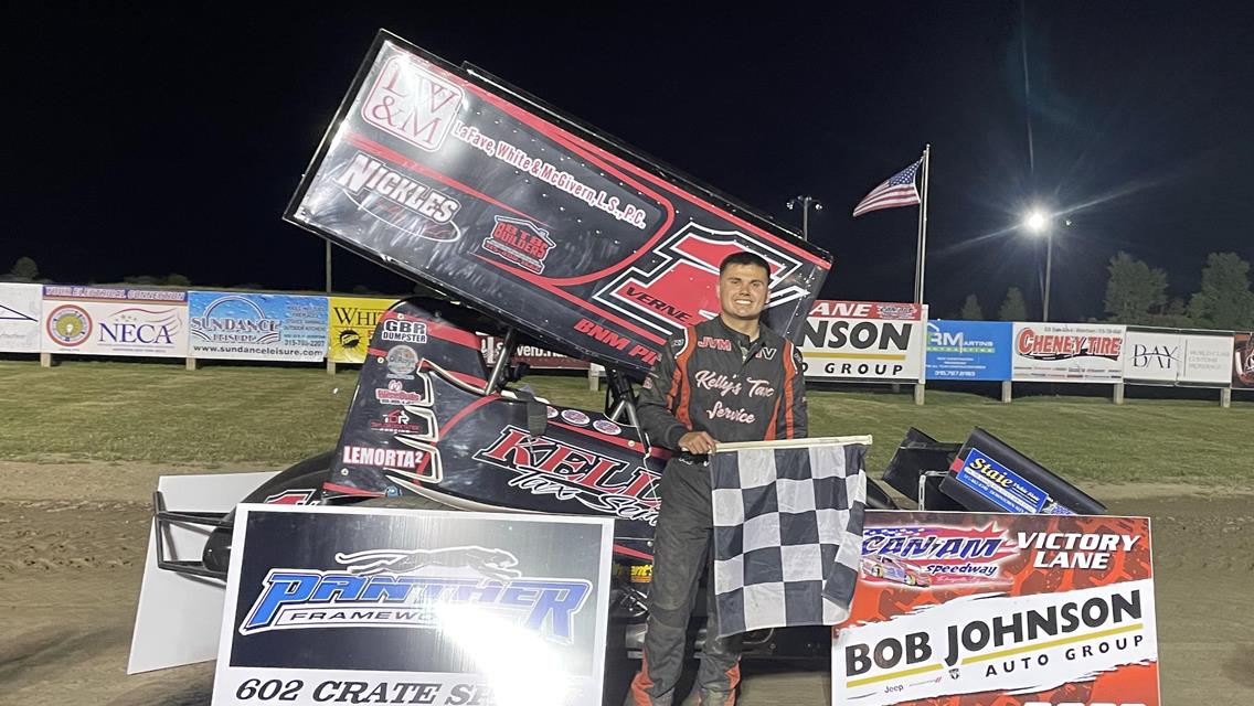 Willix Owns Can-Am Victory Lane With Second 358 Modified Win