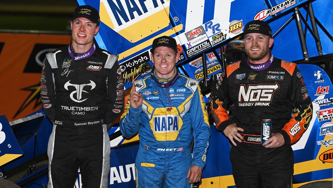 FINALLY: Brad Sweet Takes First Kubota High Limit Racing Win at Southern Oklahoma