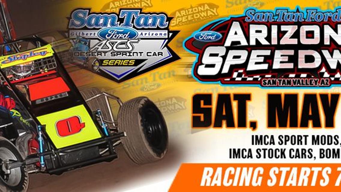ASCS Desert Non-Wing Back In Action At Arizona Speedway