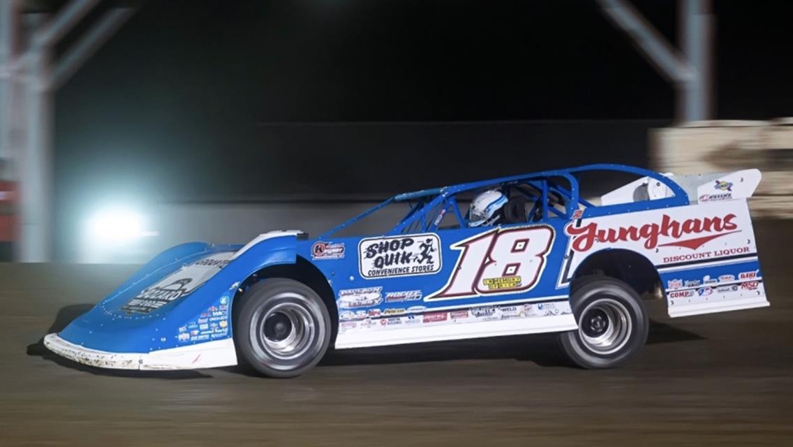 Humboldt Speedway (Humboldt, KS) – World of Outlaws Case Late Model Series – Rick Eshelman Kansas Tribute Tour – October 21st, 2022. (Jacy Norgaard photo)
