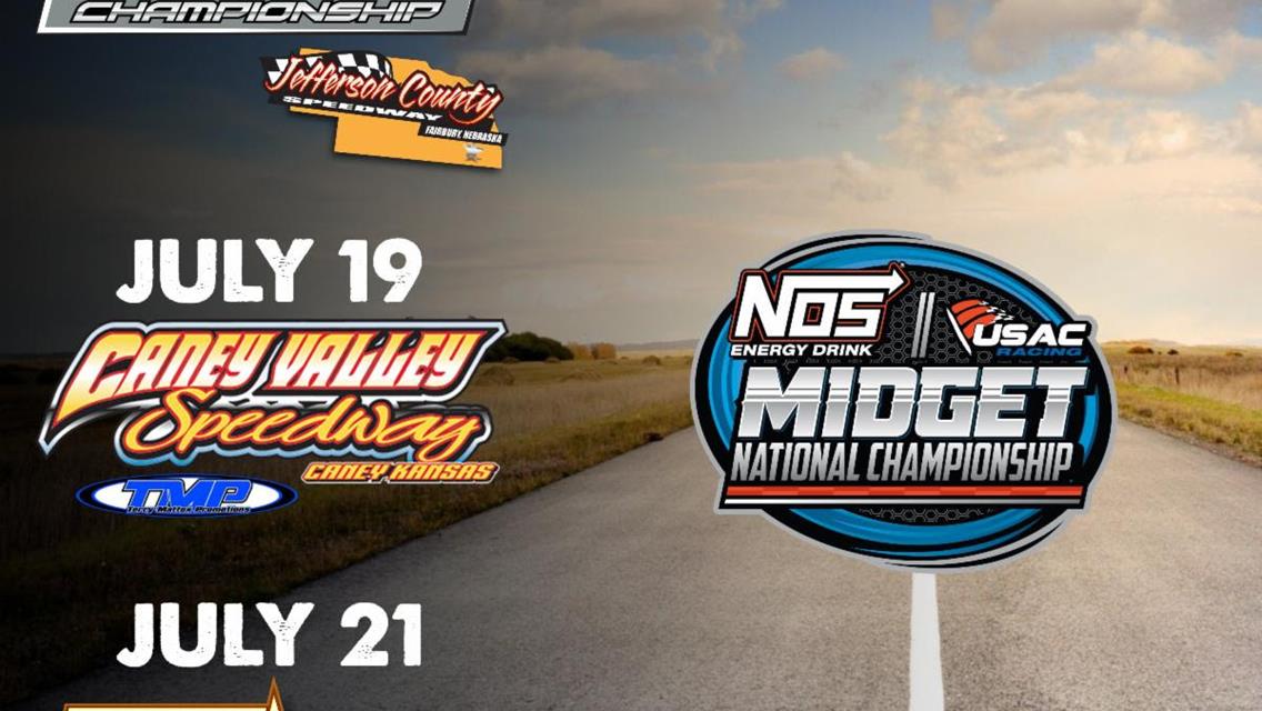 USAC National Midget Series swing through Mid-America July 17-21