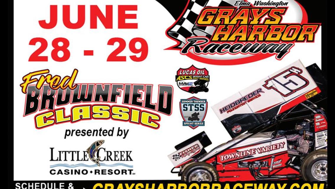 Fred Brownfield Classic At Grays Harbor Raceway Next For Lucas Oil American Sprint Car Series
