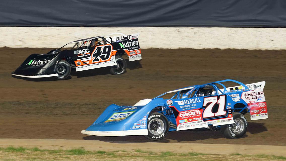O&#39;Neal tops Davenport on Night One of 12th annual Spring Nationals at Lucas Oil Speedway