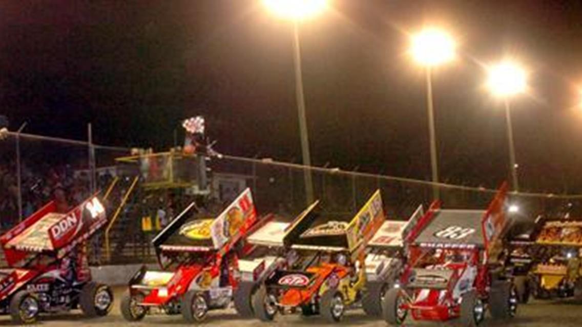 Previewing the World of Outlaws Visit to Groppetti Automotive Thunderbowl