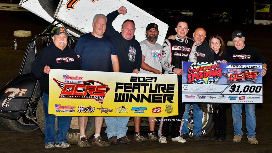 Harris, Davis, Wiseman, Hickman, And Cartwright Roll Into Creek County Speedway Victory Lane
