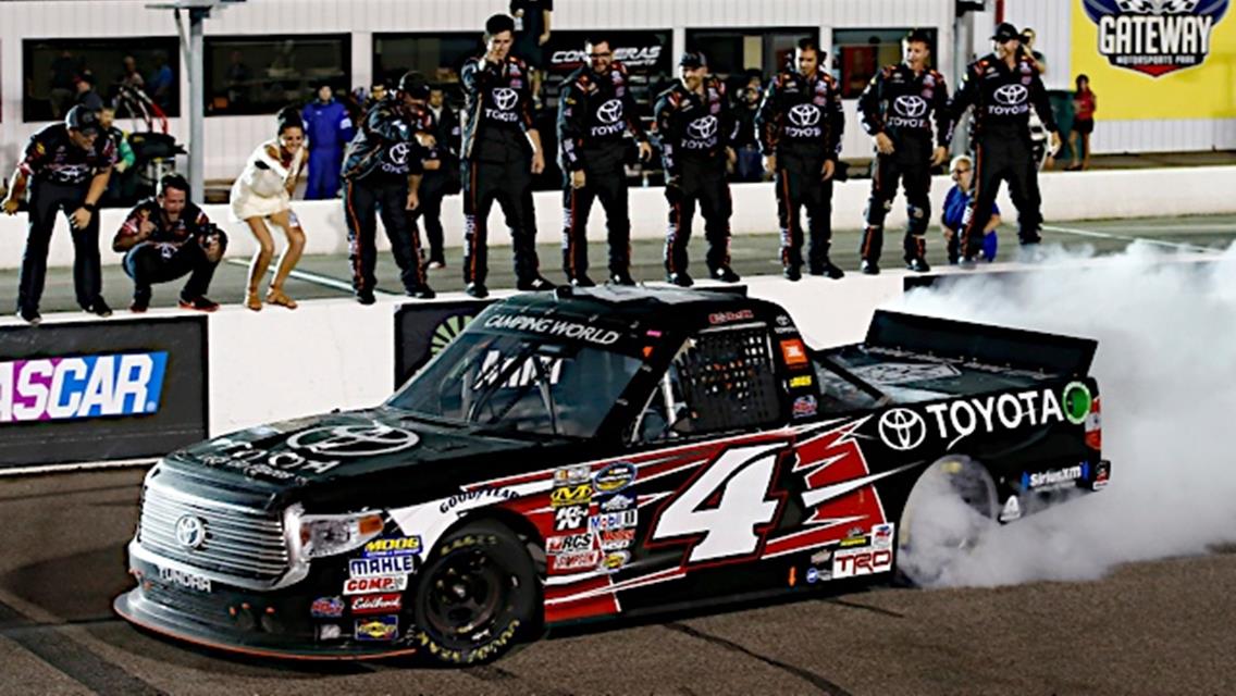 Christopher Bell Earns Second Career NCWTS Victory in Saturday Night's Main Event