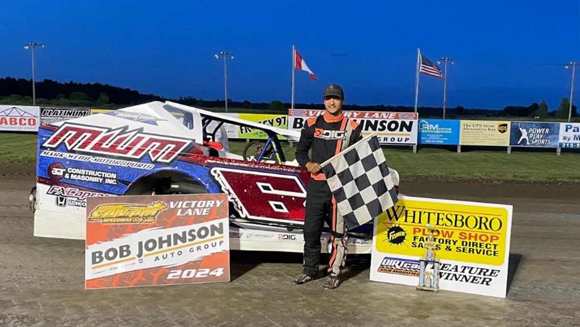 Can-Am 358 Modified Field No Match For Derek Webb Friday Night