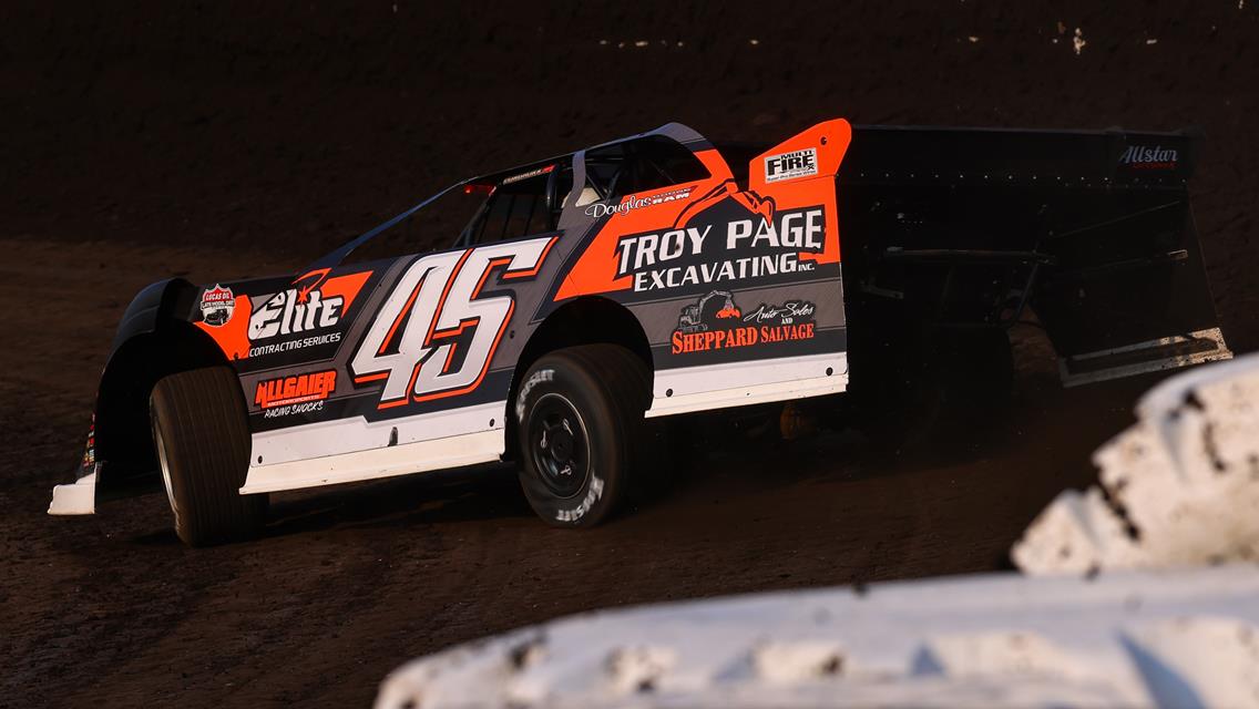 Fairbury Speedway (Fairbury, IL) – Lucas Oil Late Model Dirt Series – FALS Spring Shootout – May 11th, 2024. (Josh James Artwork)