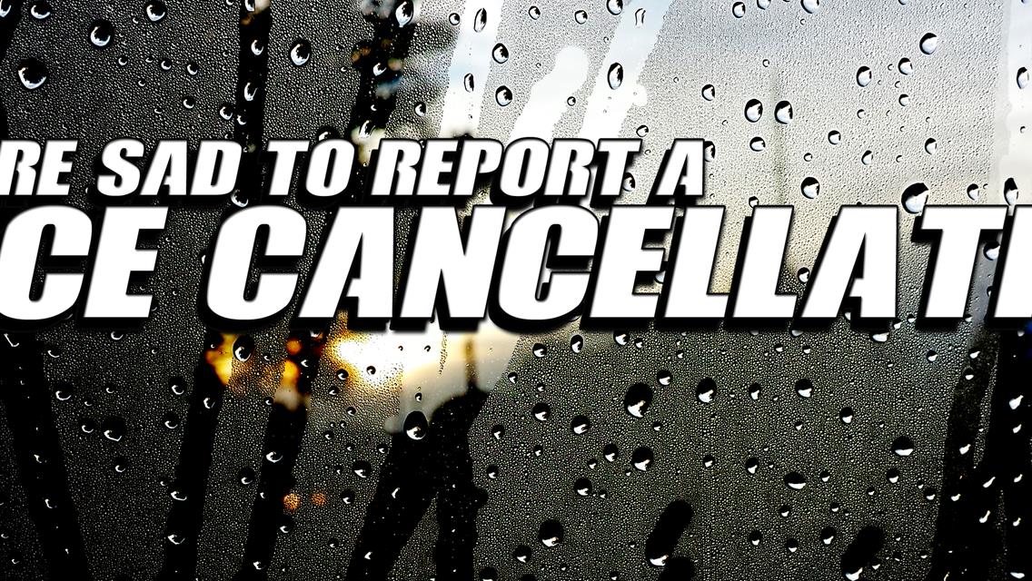 Cold and Wet Forecast Cancels ASCS Warrior Region At Randolph County Raceway