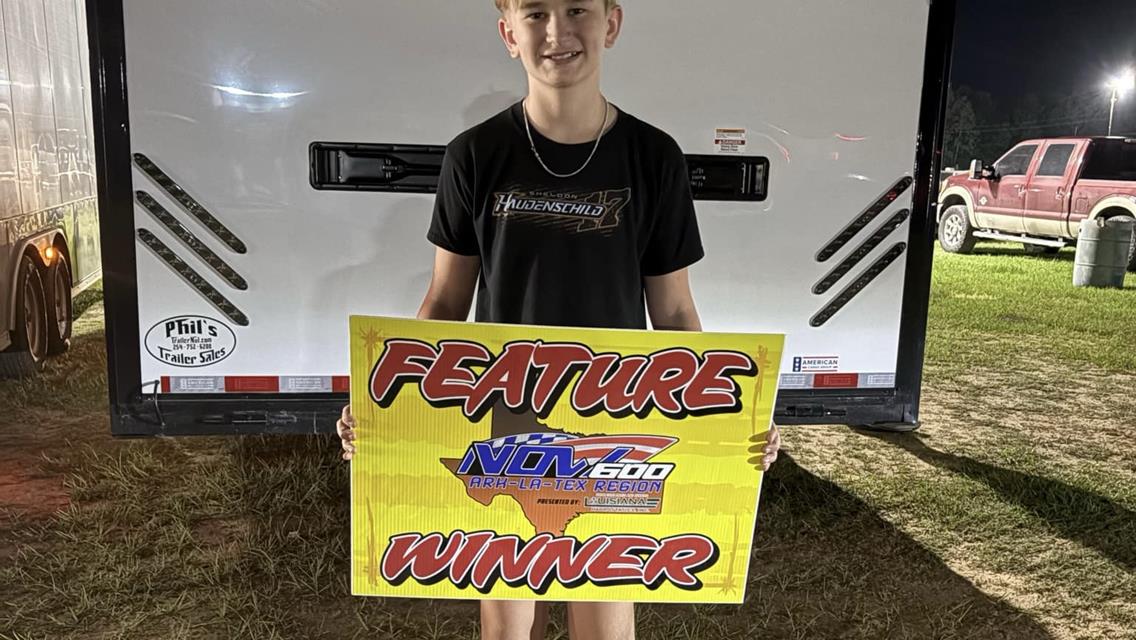 Chamberlain, Bolden, and Russell Run to Victory with NOW600 Ark-La-Tex at 105 Motor Speedway!