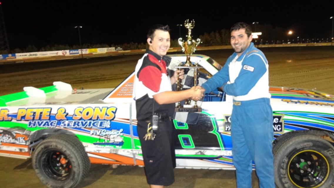 JOE PETE SCORES FIRST CAREER SUPER TRUCK WIN
